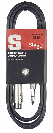 Аудио кабель STAGG SAC3PSXF DL